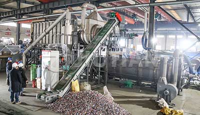 Waste Materials High Temperature Pyrolysis Plant